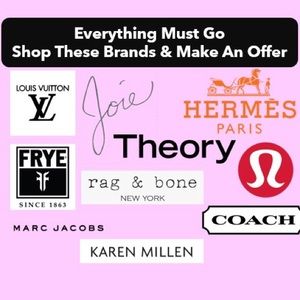 CLEAR OUT SALE: Shop my closet and make an offer